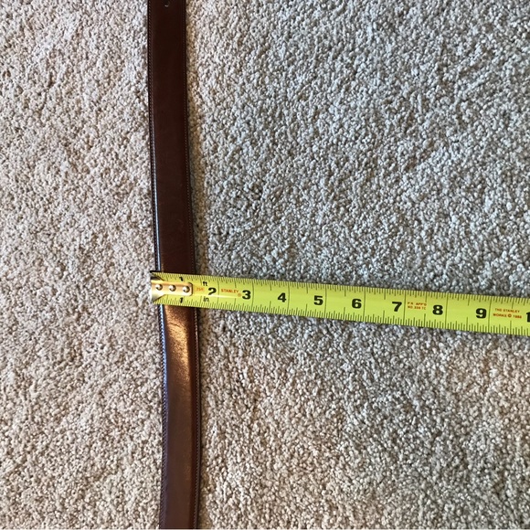 Trafalgar Brown Leather Belt - Picture 5 of 9